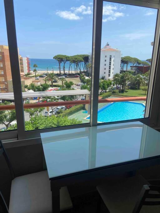 Ferienwohnung Estudio Con Vistas Al Mar La Pineda Exterior foto